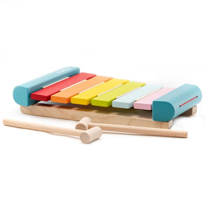 Xylophon - 6 Töne - aus Holz