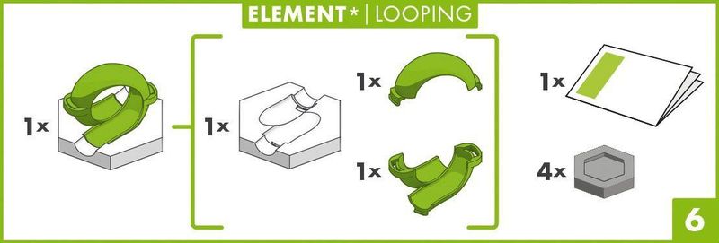 Ravensburger - GraviTrax Element Looping - Accessoires - Constructiespeelgoed - Vanaf 8 Jaar