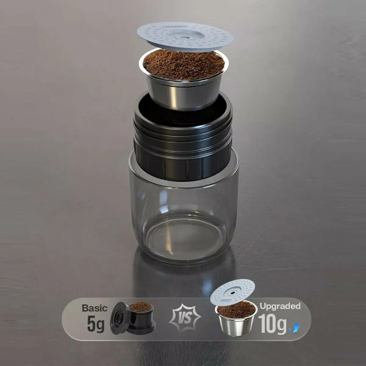HiBREW H4A Cafetière Portable