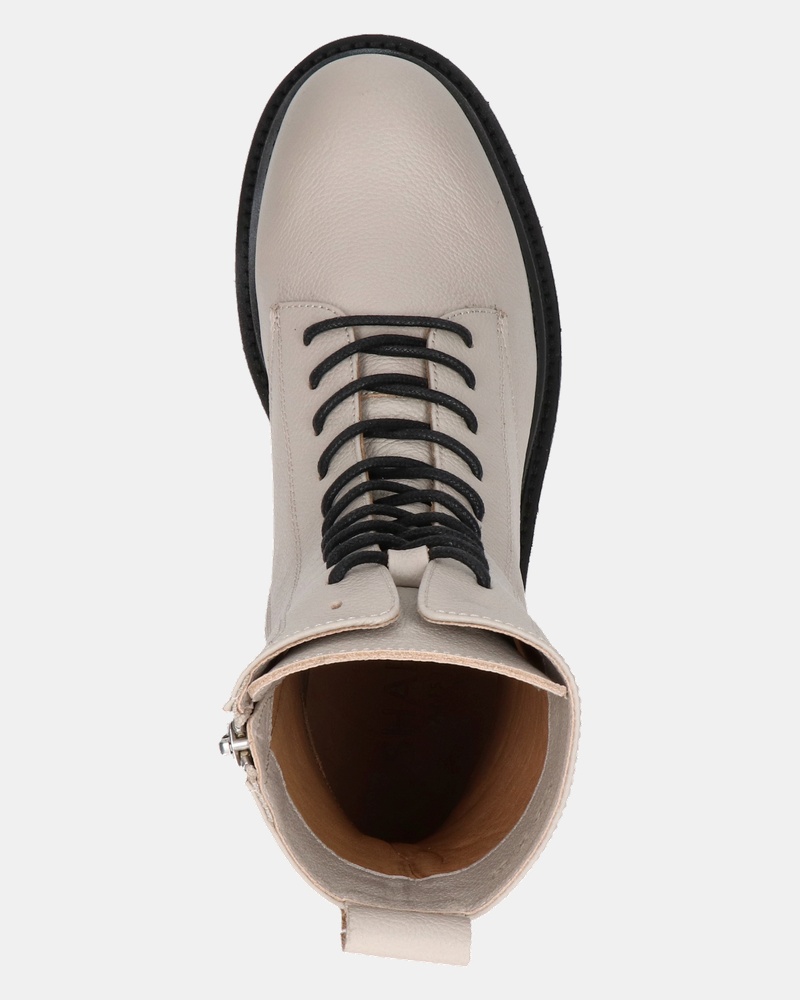 Shabbies Amsterdam Miki Veterboots  - ecru