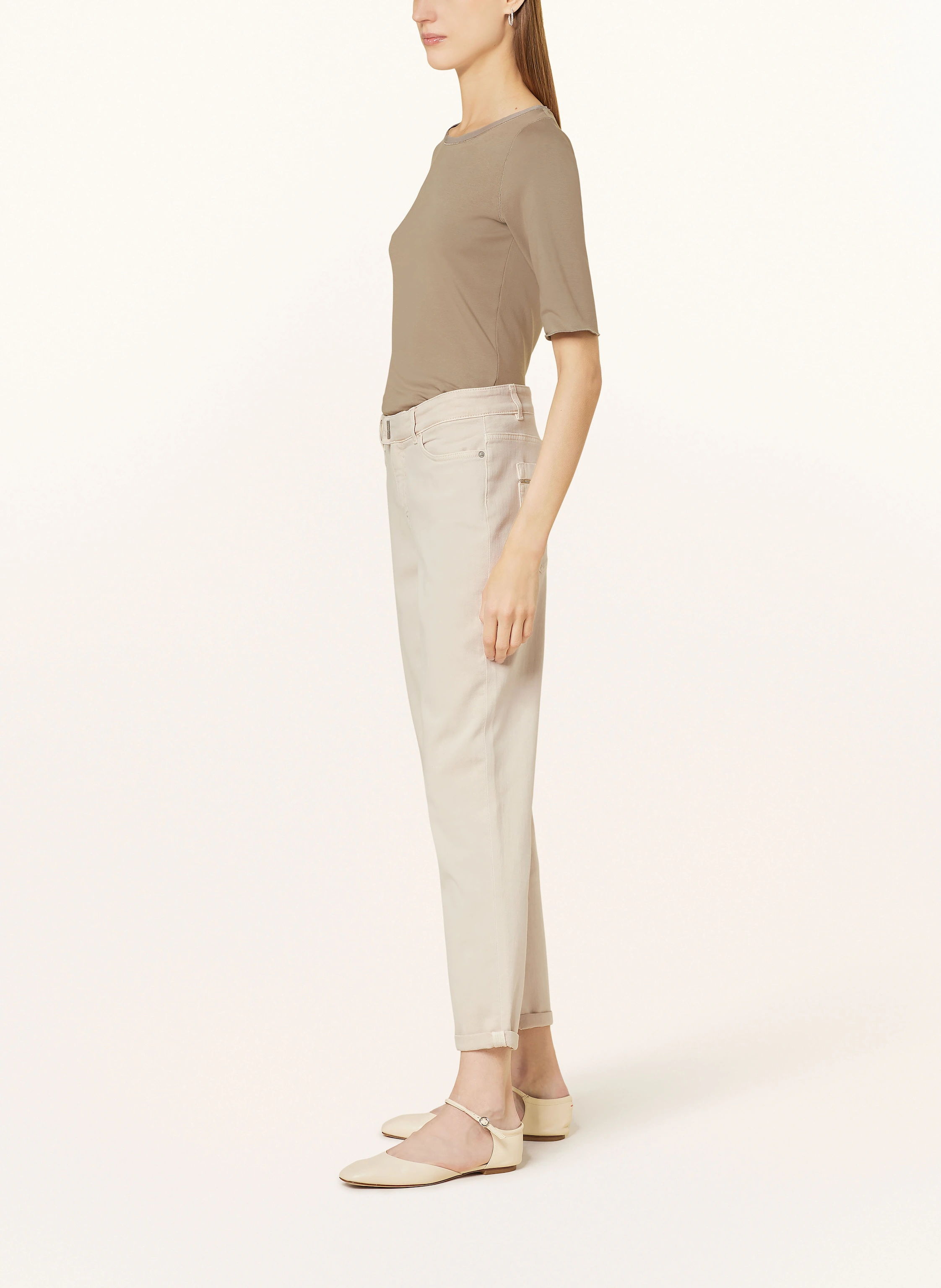 MARC CAIN Straight Jeans RIAD mit Schmucksteinen