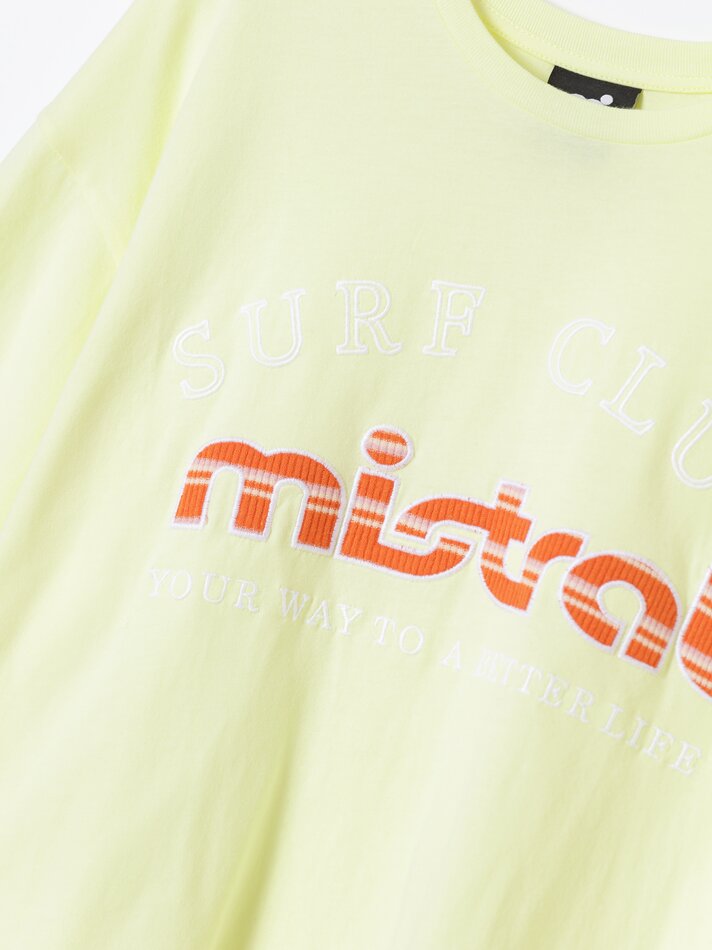 Camiseta bordada Mistral x Lefties - Amarelo Claro