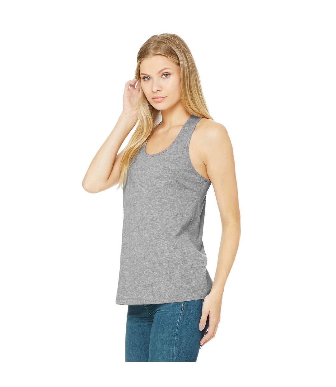 Bella + Canvas - Débardeur - Femme (Gris clair Chiné) - UTBC5017