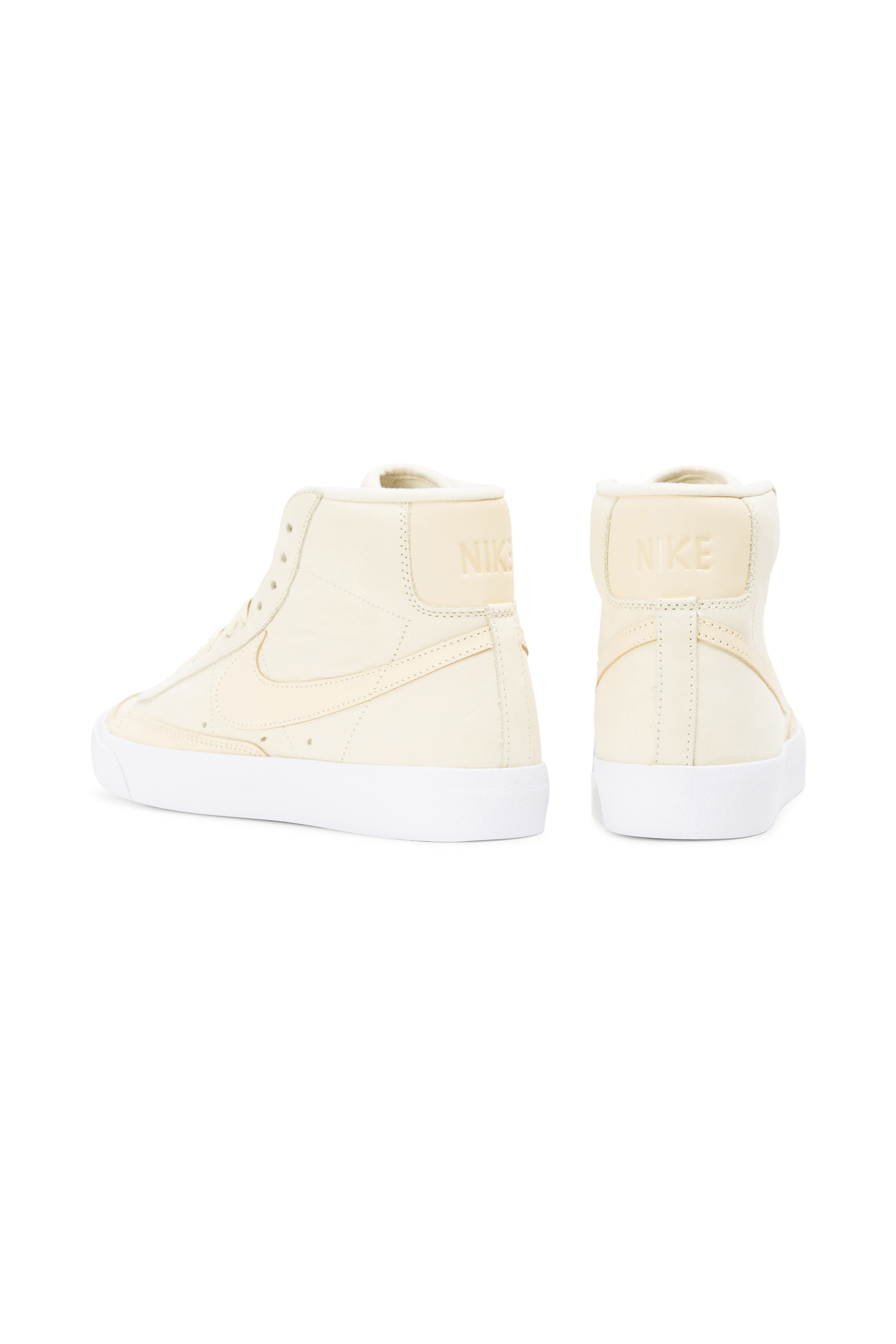 NIKE baskets montantes BLAZER MID PRM MF Jaune