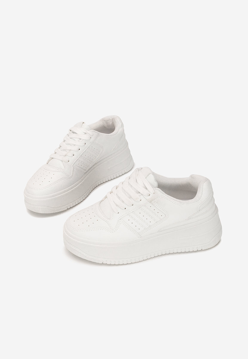 Baskets à plateforme blancs Liorna