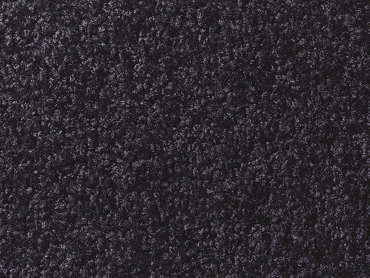 Tapis absorbant polyamide noir prisma 90 x 130 cm
