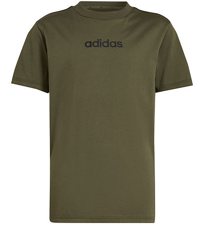 adidas Performance T-Shirt - J Lin Tee 160 - OLISTR/SCHWARZ
