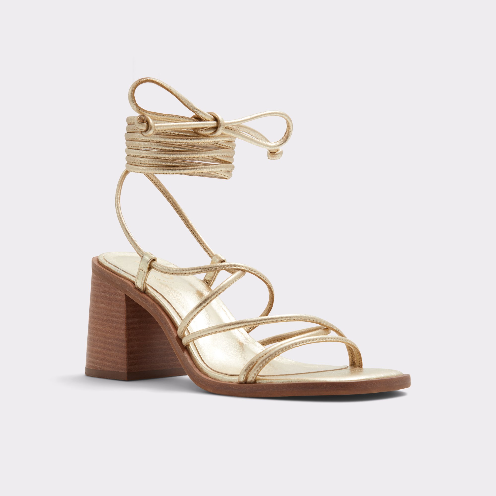 Marleah Gold Women Strappy Sandals
