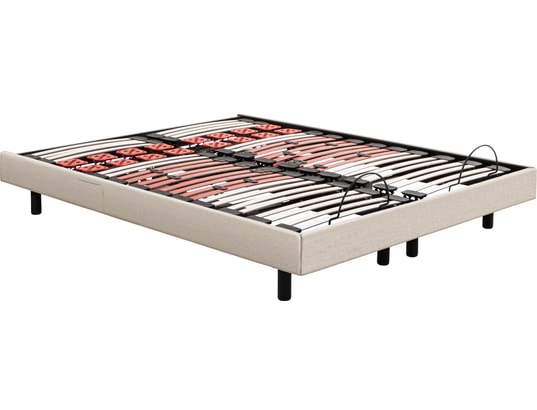EPEDA - Sommier Electrique 2 x 90 x 200 Escapade Relax 1820D lin