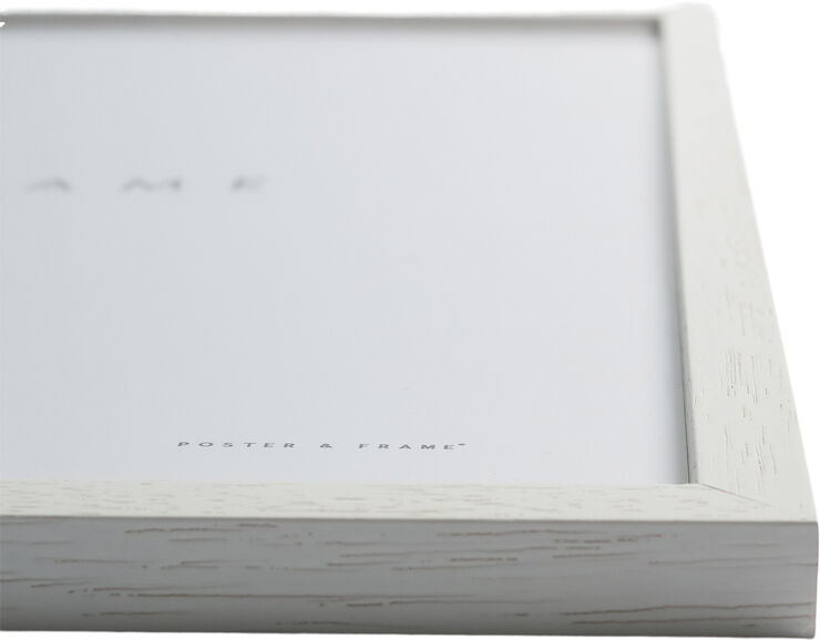 Poster & Frame Poster&Frame - Oak white 50x70cm Flerfarvet