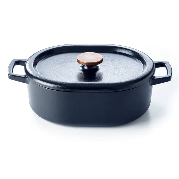 Cocotte ovale 31cm en fonte émaillée Beka Nori Beka