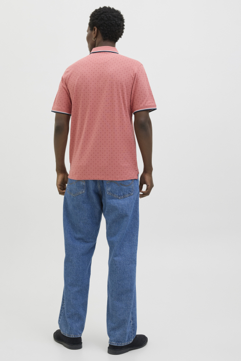 Jack & Jones roze heren polo