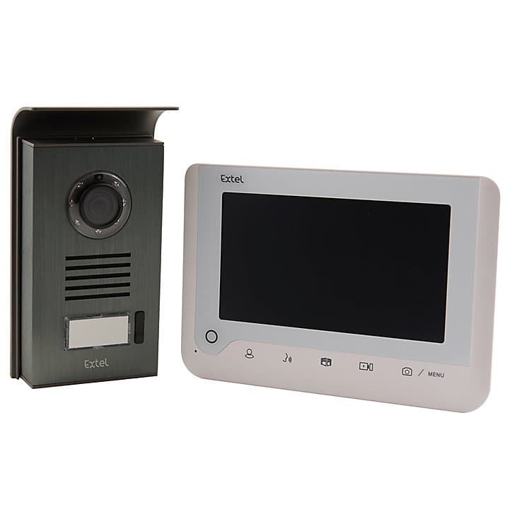 Interphone vidéo filaire Extel Nova7E écran 7