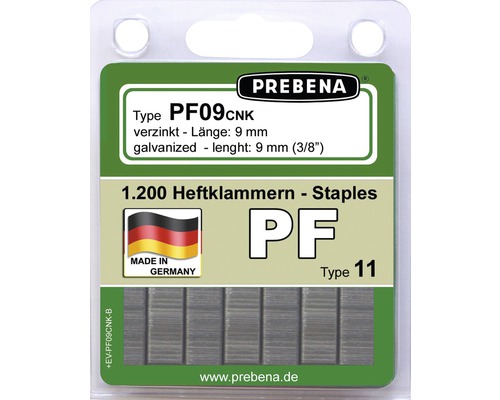 Nietjes Prebena Type PF09 CNK-B 1200 st.