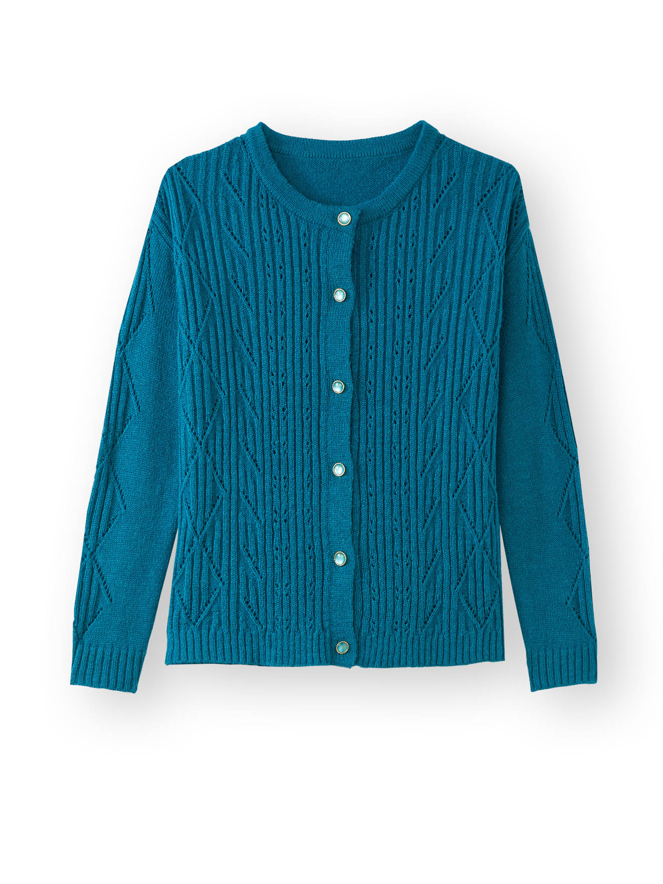 Cardigan fantaisie avec laine et alpaga