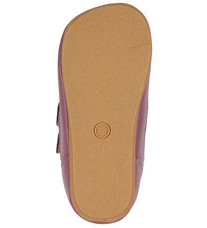 Bundgaard Begyndersko - Prewalker ll Velcro - Dark Rose