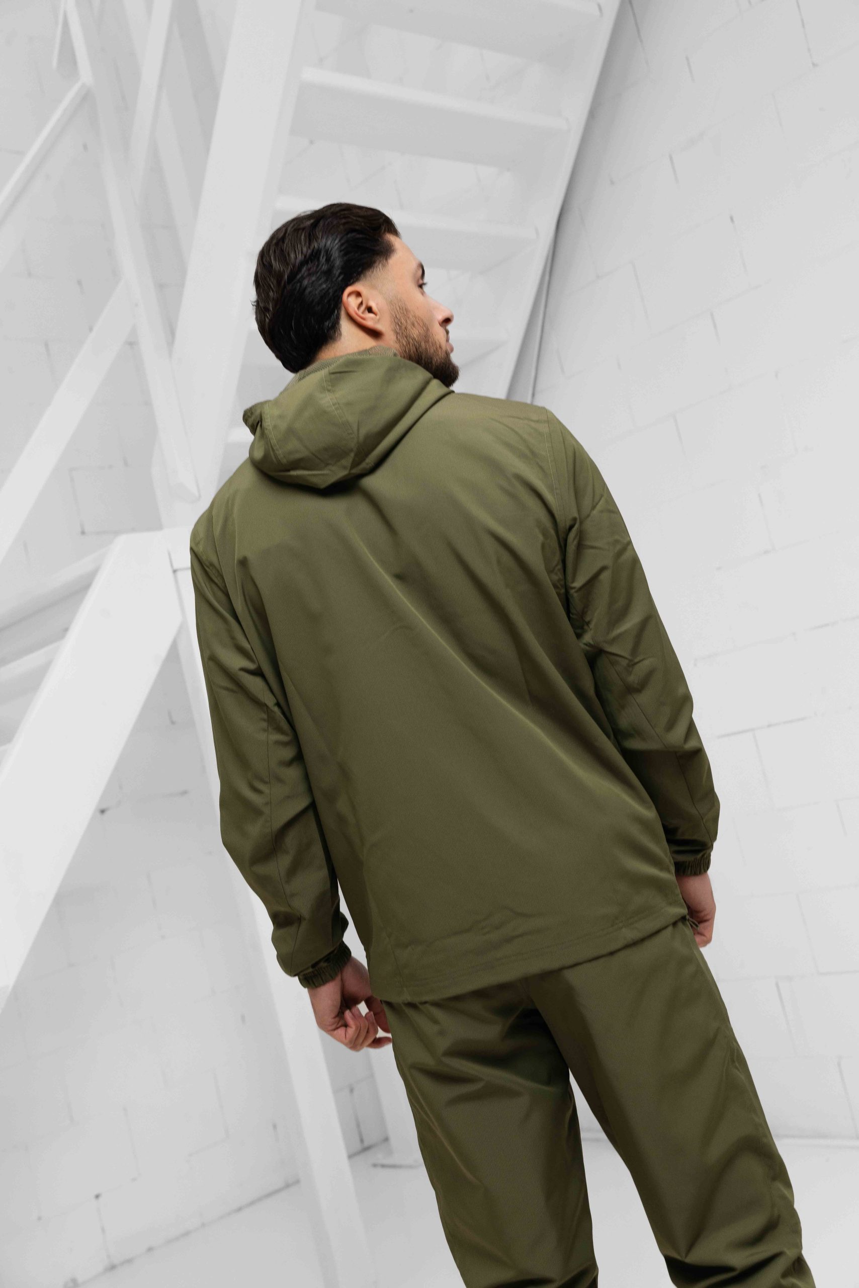 Under Armour Rival Woven Windbreaker Trainingspak Heren Groen