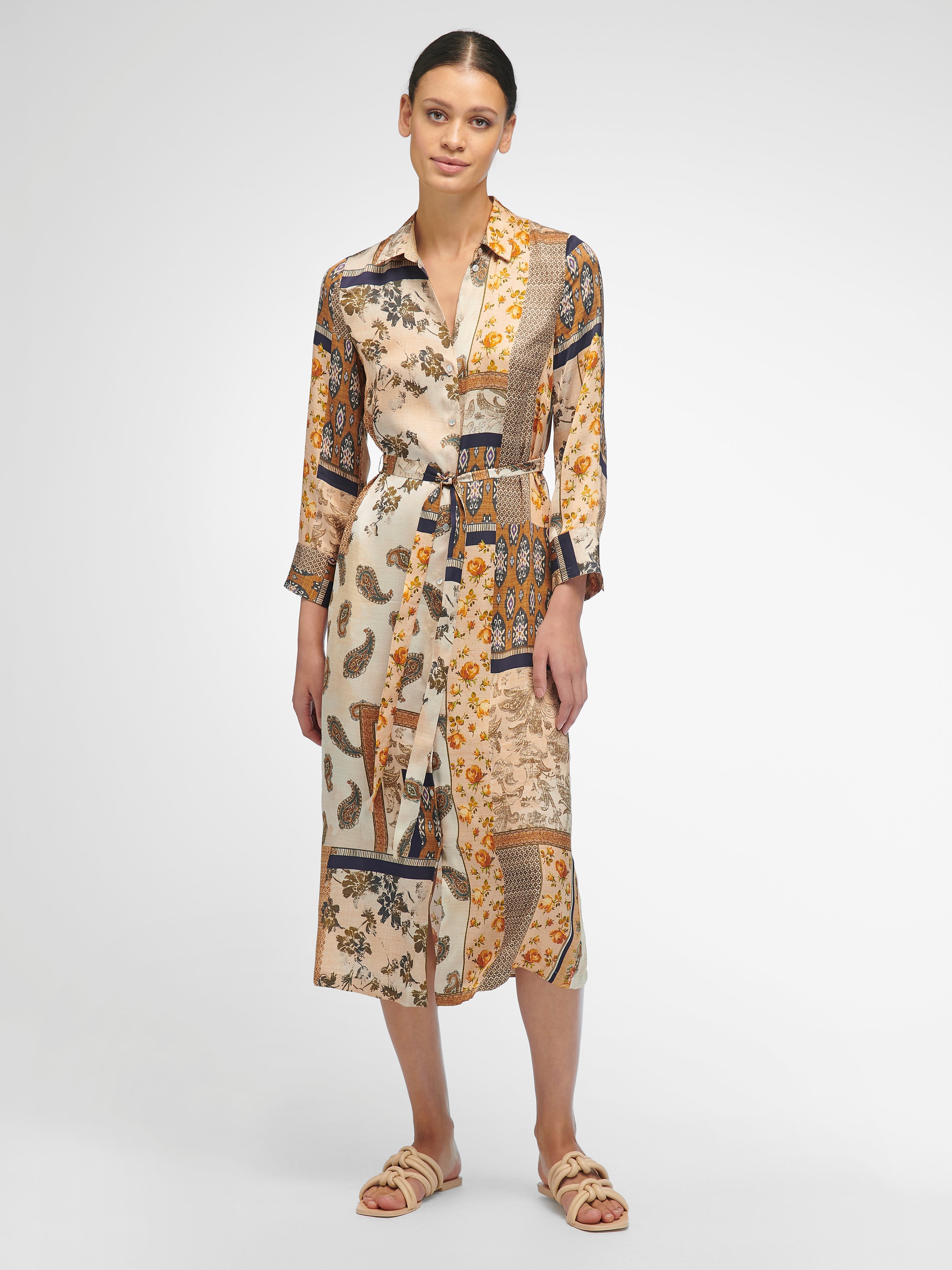 Kleid mit 3/4-Arm