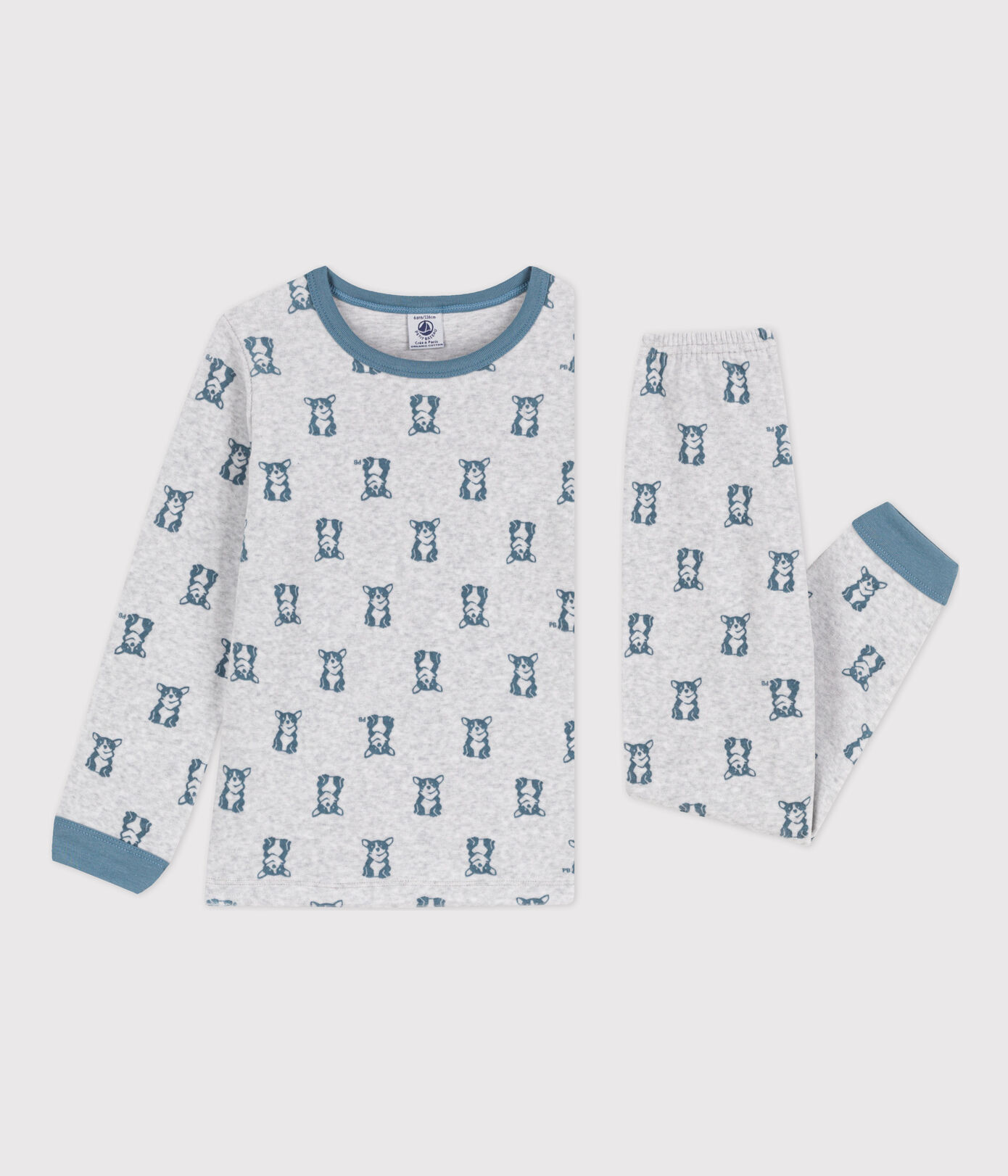 Pyjama petite fille/petit garçon en velours
