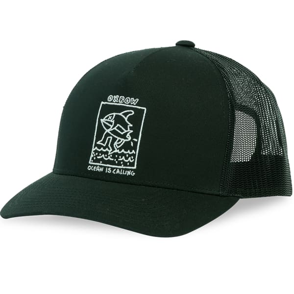 Casquette OXBOW O1KEPS EMBROIDED RETRO NOIR