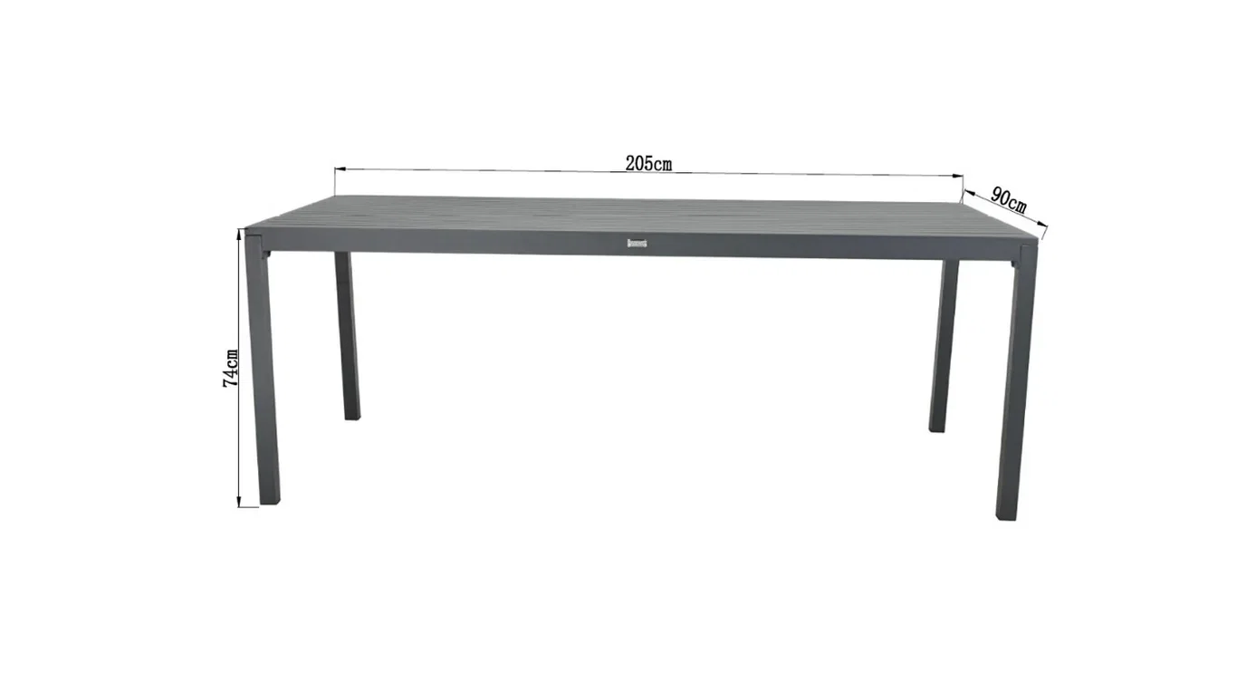 Skanden Spisebord Oslo Lengde 205 cm