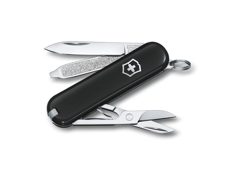 Victorinox Taschenmesser Classic SD, 58 mm, Schwarz Schweizer Sackmesser