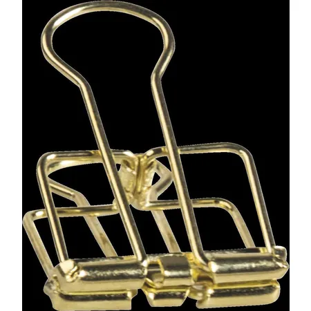 Knorr Prandell Deko-Clip 19 mm goldfarben, 8 Stück