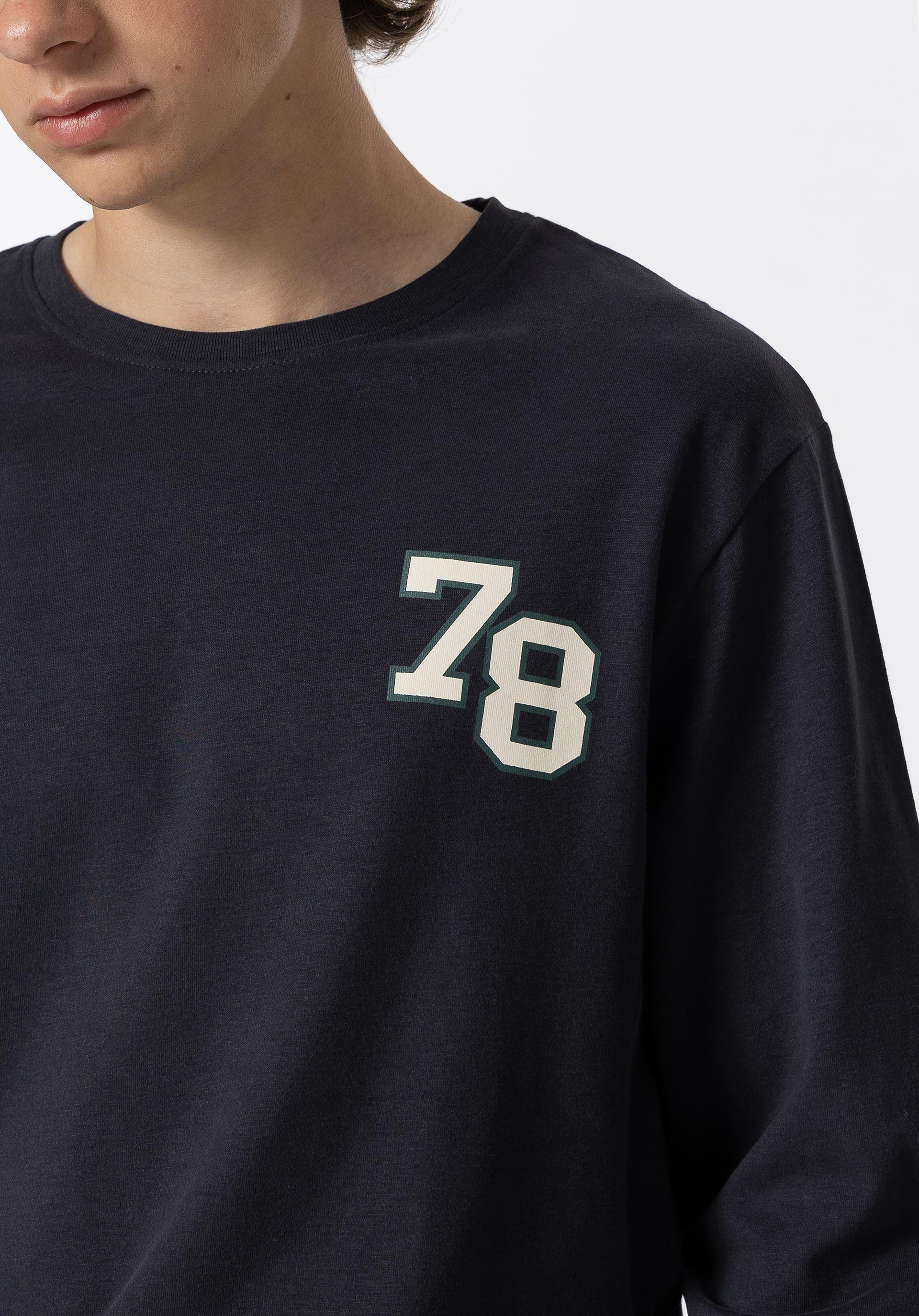T-shirt com Estampado Frontal
