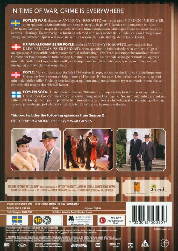 Foyles War - Boks 2 - DVD