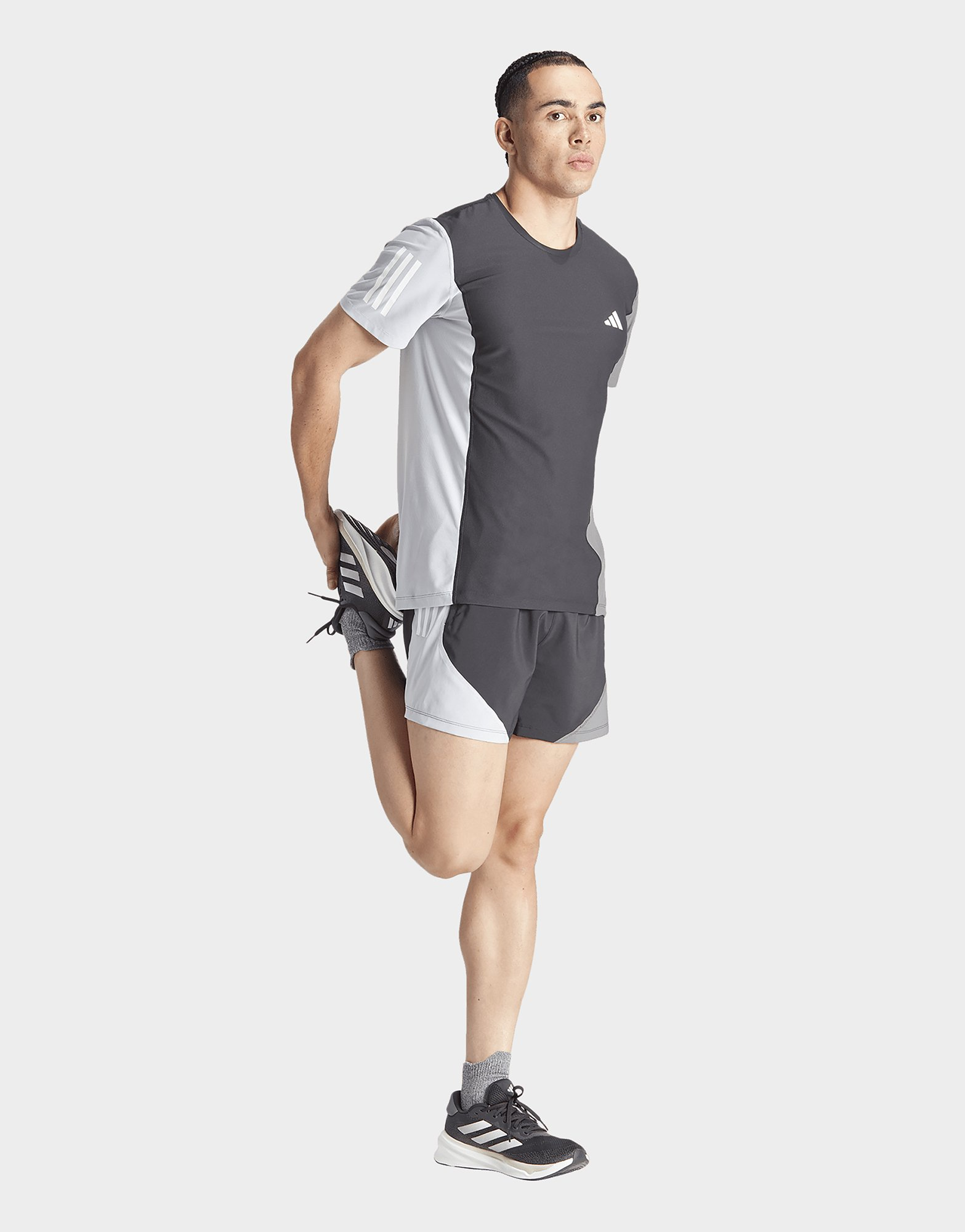 adidas T-shirt Own The Run Colorblock