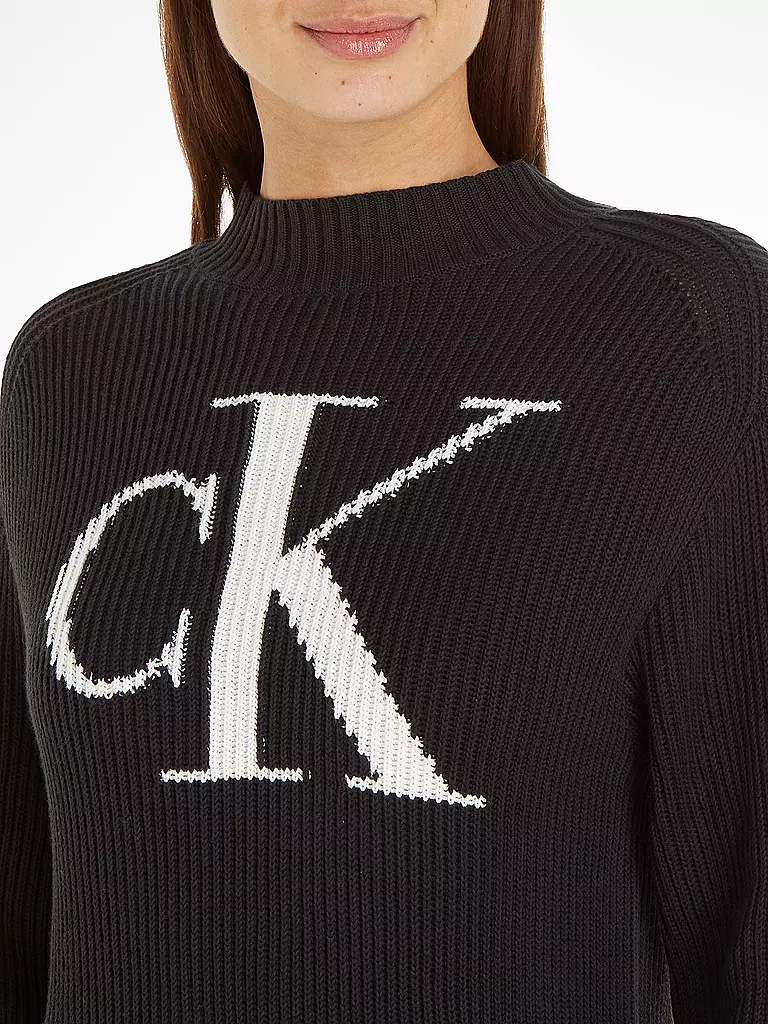 CALVIN KLEIN JEANS Sweatkleid  schwarz