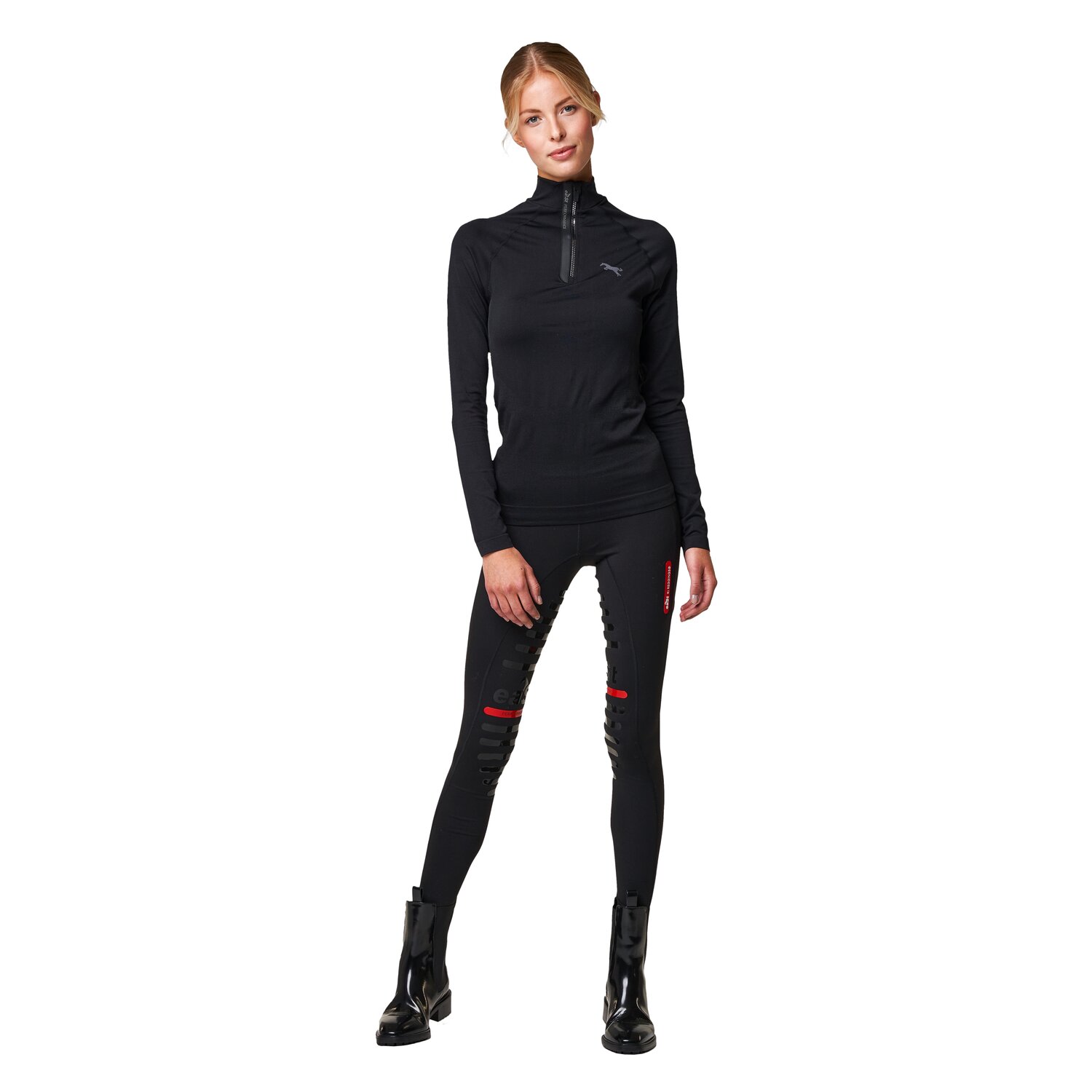 eaSt Shirt Seamless long - black
