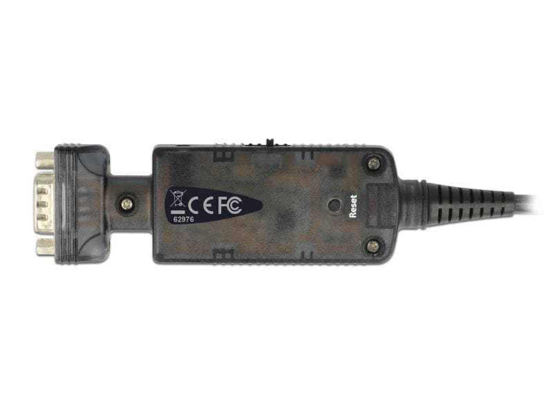 Delock Netzwerk-Adapter RS232 - LAN Ethernet Konverter Ethernet LAN Konverter zu seriell RS-232