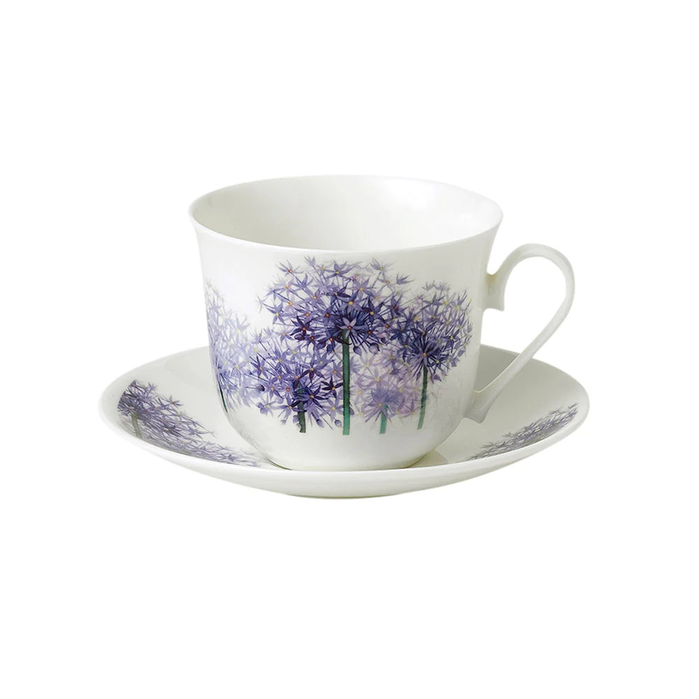 Tasse et sous-tasse Allium 45 cl Roy Kirkham