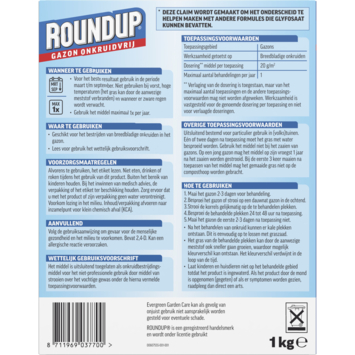 ROUNDUP® gazon onkruidvrij onkruidverdelger korrels 1 kg