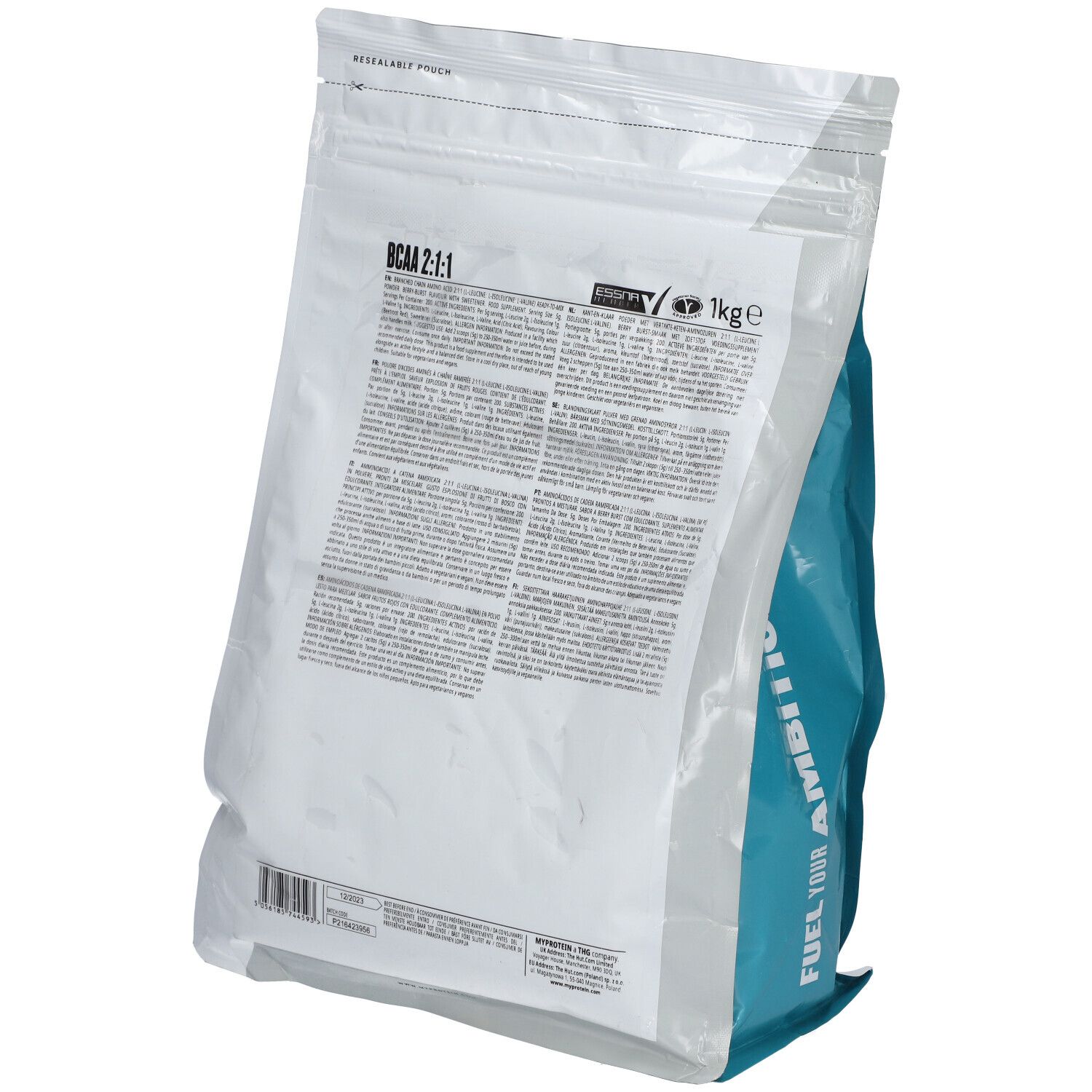 MyProtein BCAA 2:1:1 Berry Burst