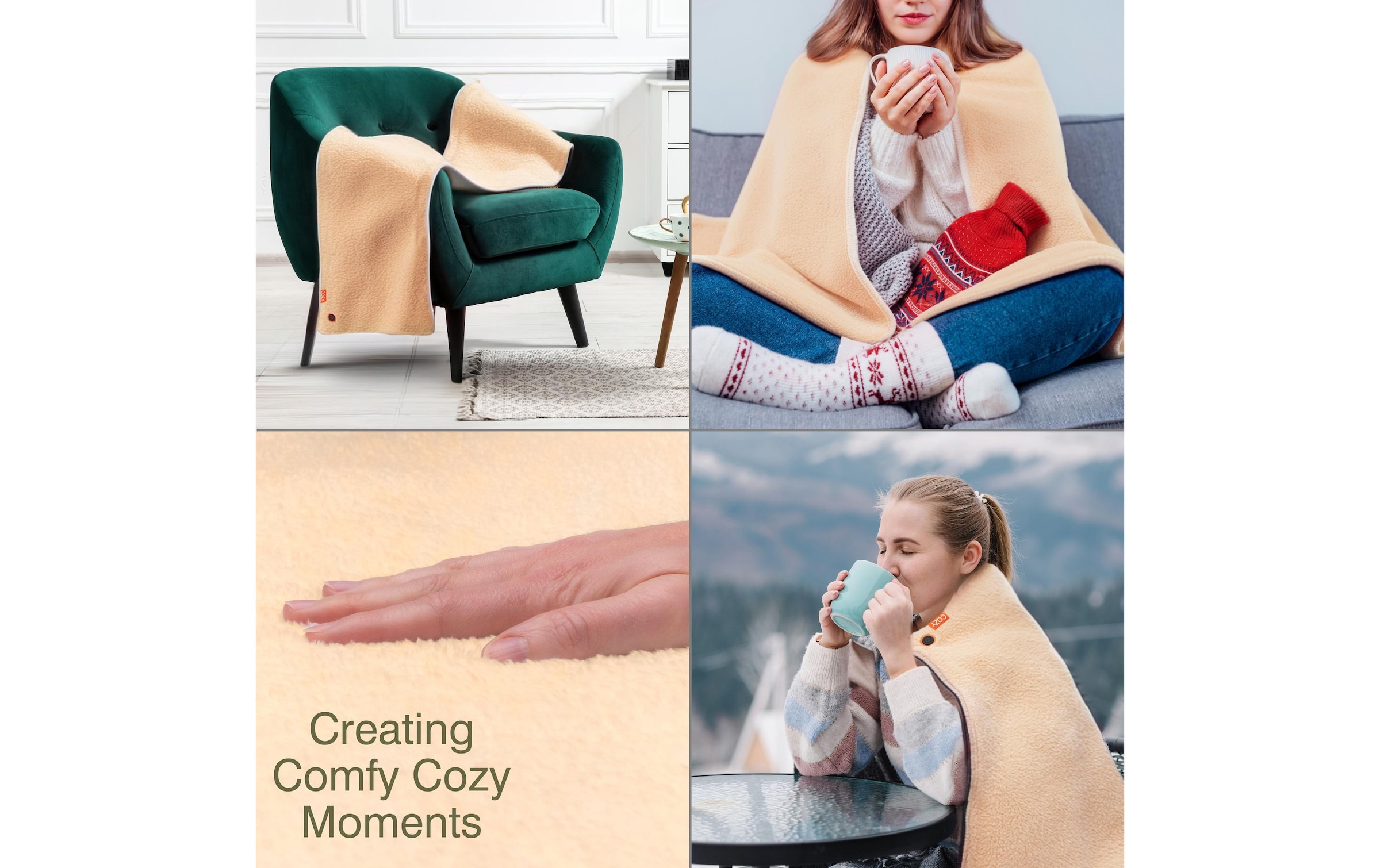 Bodi-Tek Heizdecke »Cozy Jorv«