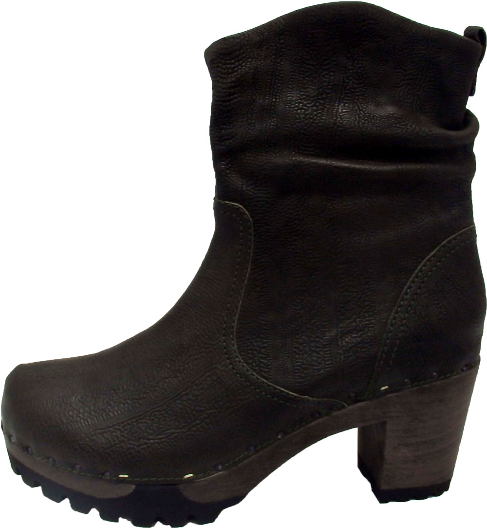 Softclox Stiefel O-BOOTIE Softnappa deep green