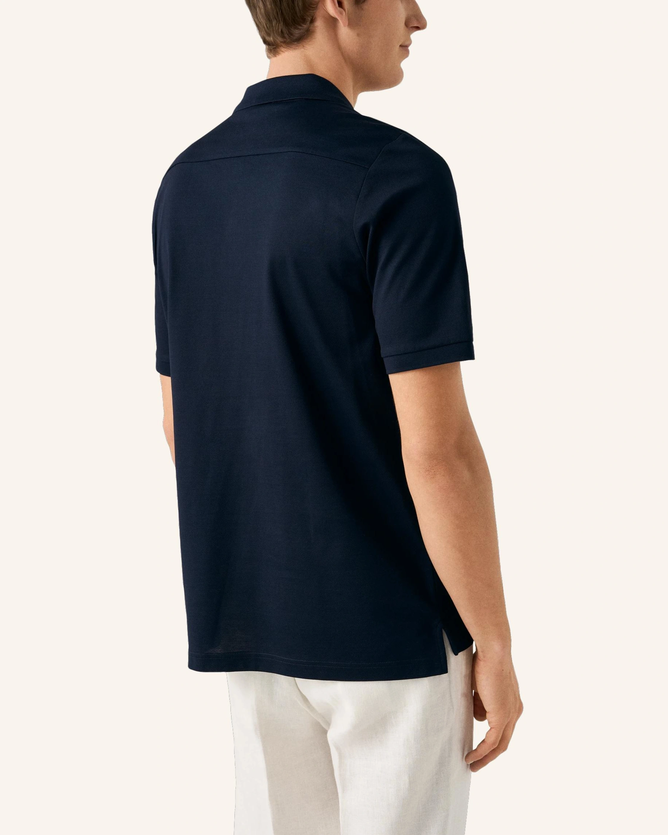 ETON Hemd Filo Di Scozia Baumwolle Piqué Regular Fit