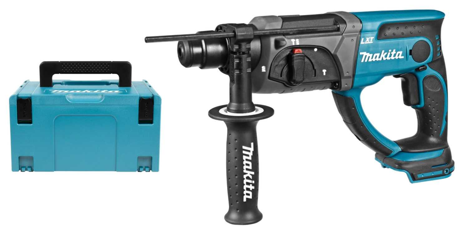 Makita DHR202ZJ 18V Li-Ion Accu SDS-plus combihamer body in Mbox - 2J