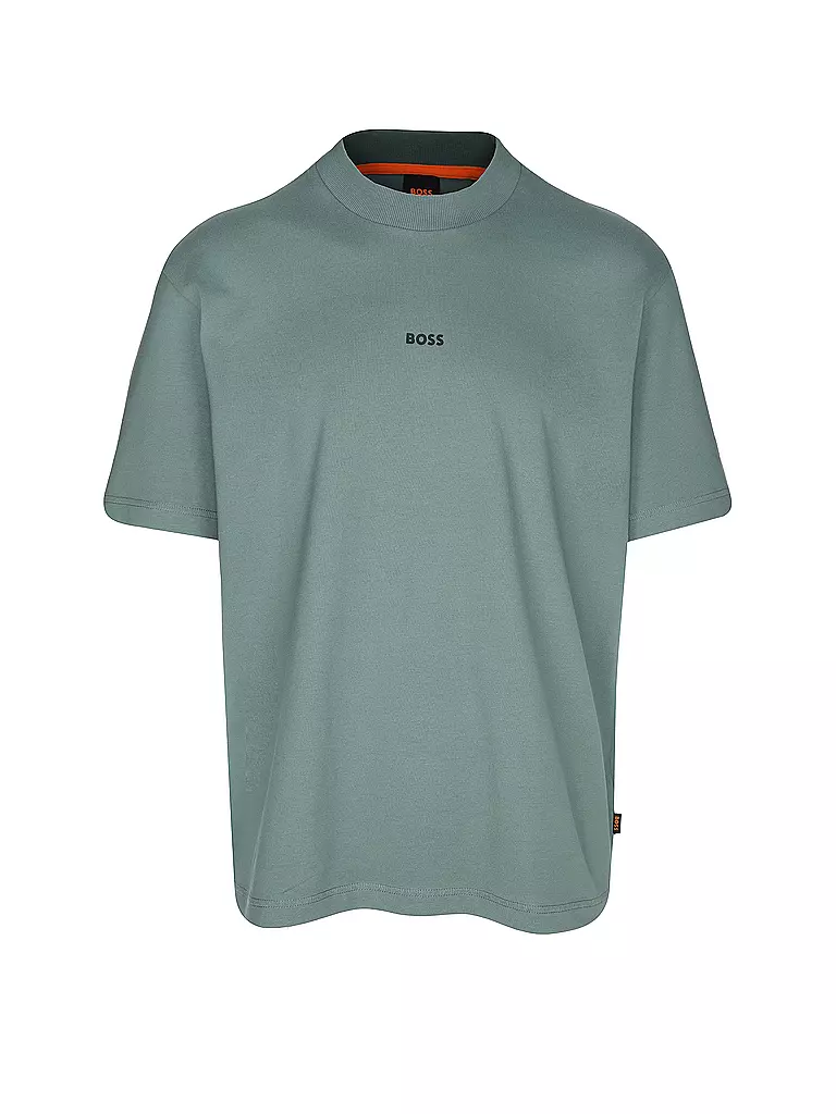 BOSS T-Shirt GEOLOGICAL petrol