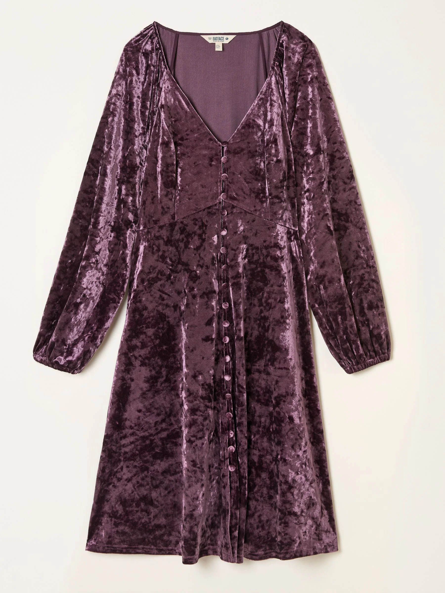 FatFace fluwelen mini-jurk