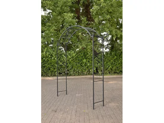 Arche à rosiers - Métal & Métal - Noir - Flexi