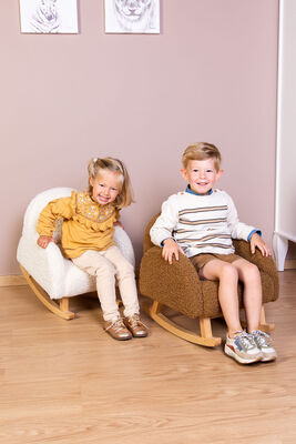 Childhome Gyngestol Teddy, Offwhite