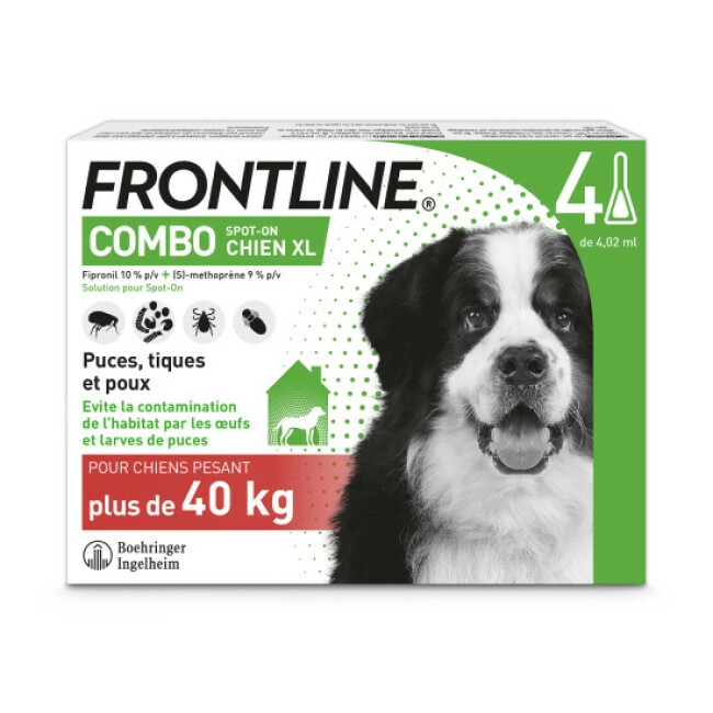 Frontline Combo soin antiparasitaire pour chiens
