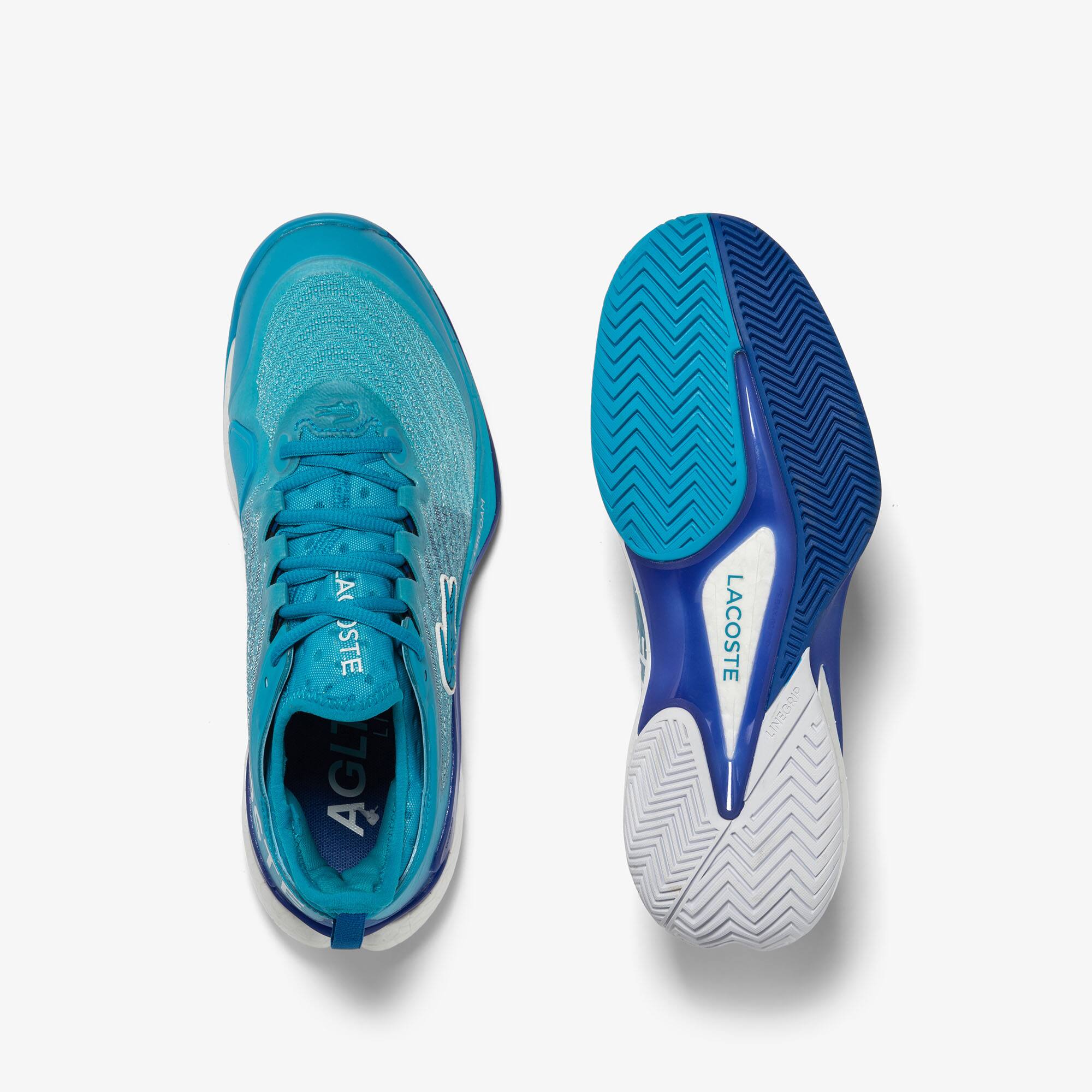 Chaussures de tennis AG-LT23 Lite homme Lacoste en textile Performance - Bleu - Lacoste - Homme