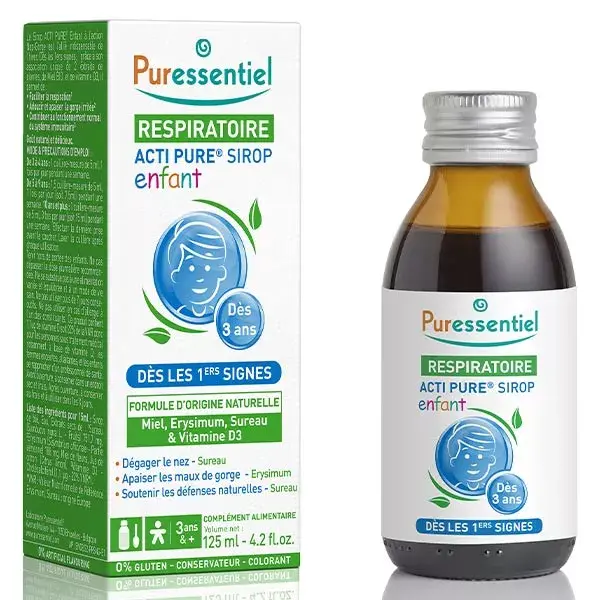 Xarope Puressentiel Respiratory Acti Pure® para Crianças 125ml