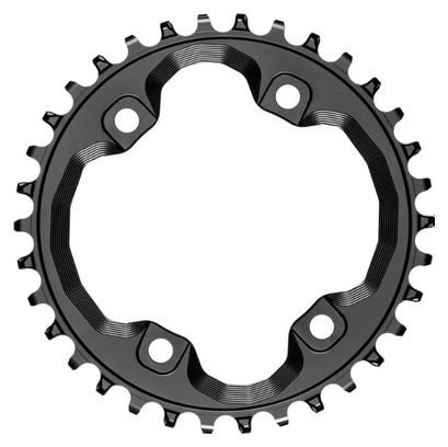 Plateau Narrow Wide AbsoluteBlack 96BCD Round Premium Chainring pour Transmission Shimano XT8000 / SLX M7000 / M5100 / MT700