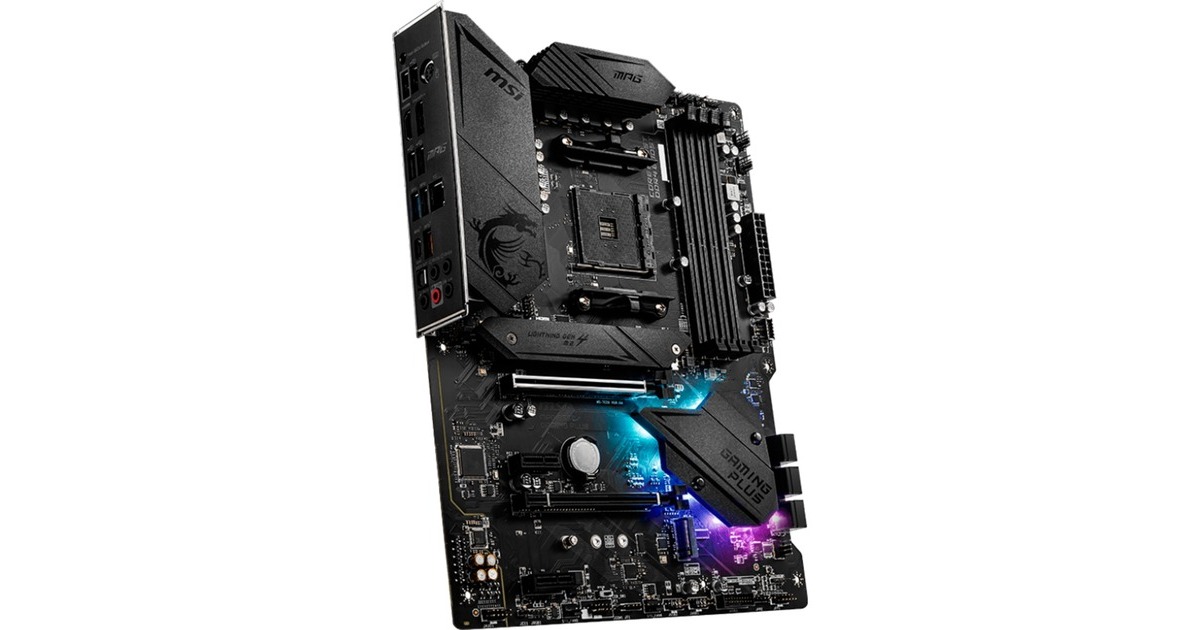 MSIMPG B550 GAMING PLUS socket AM4 moederbord  (Zwart, RAID, Gb-LAN, Sound, ATX)