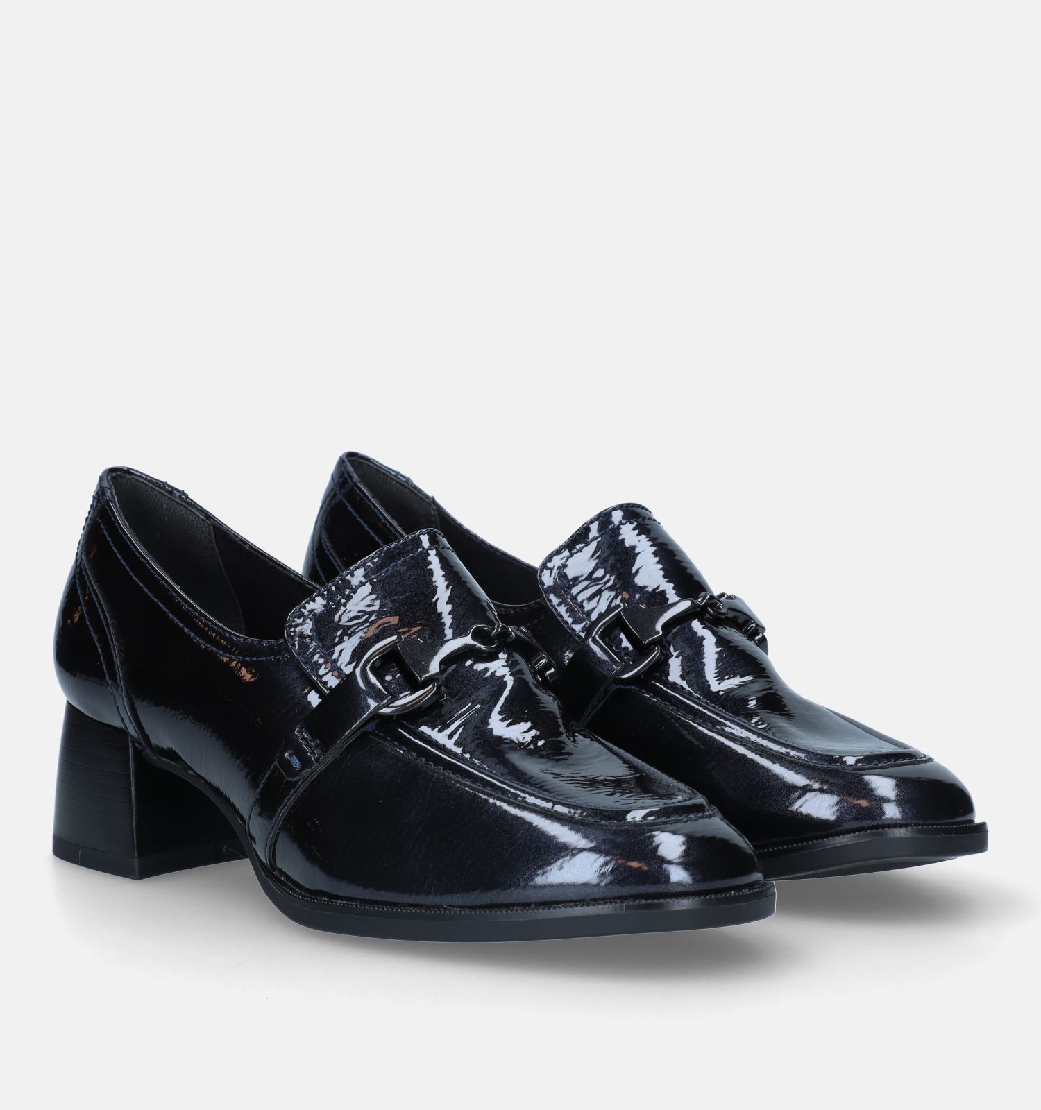 Enkelpumps blauw